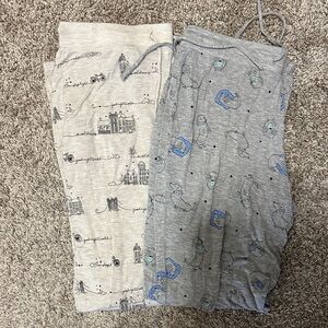 Jenni Women's Pajama Bottoms - Gray and Cream